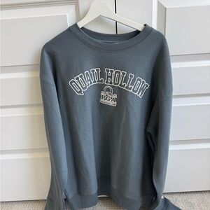 Quail Hollow PGA Men's Gray Sweatshirt